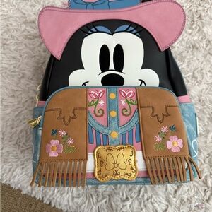Minnie Mouse Western Backpack